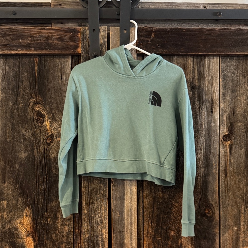 The North Face Kids Green Hoodie